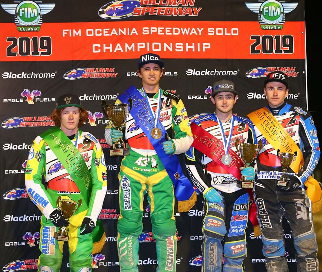 Jack Holder is the first Oceania Champion